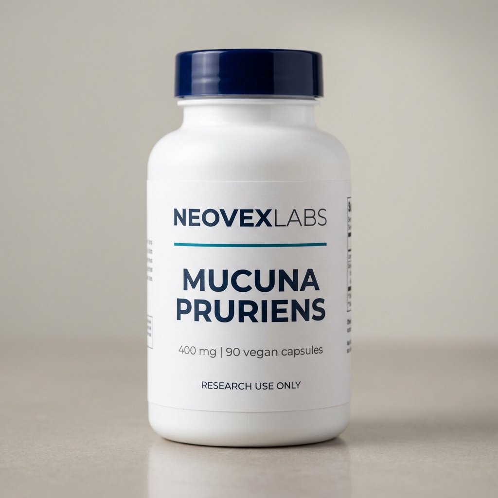 Mucuna Pruriens Vegan Capsules — 400 mg (90 ct)